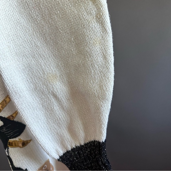 Vintage Bonnie Boerer & Company Geisha Girls Knit Sweater Sz M - Picture 11 of 12